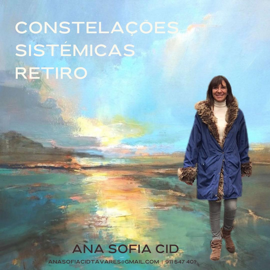 Cartaz Retiro de Constelações Sistémicas com Ana Sofia Cid
